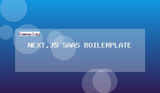 Next.js SaaS Boilerplate