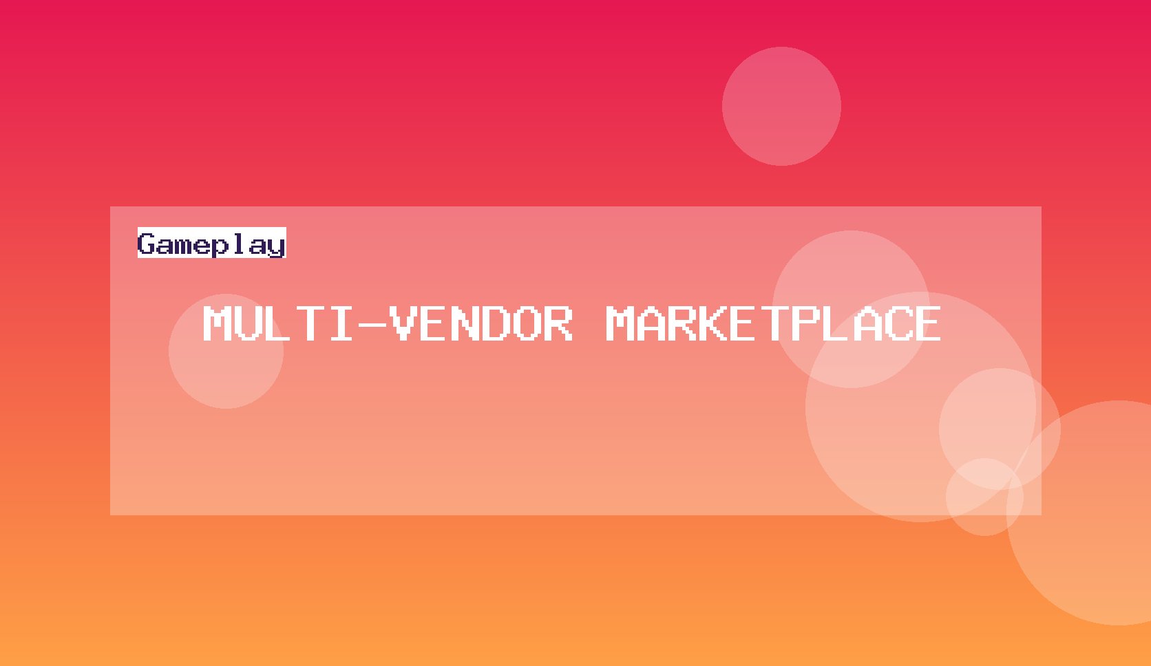 Multi-Vendor Marketplace