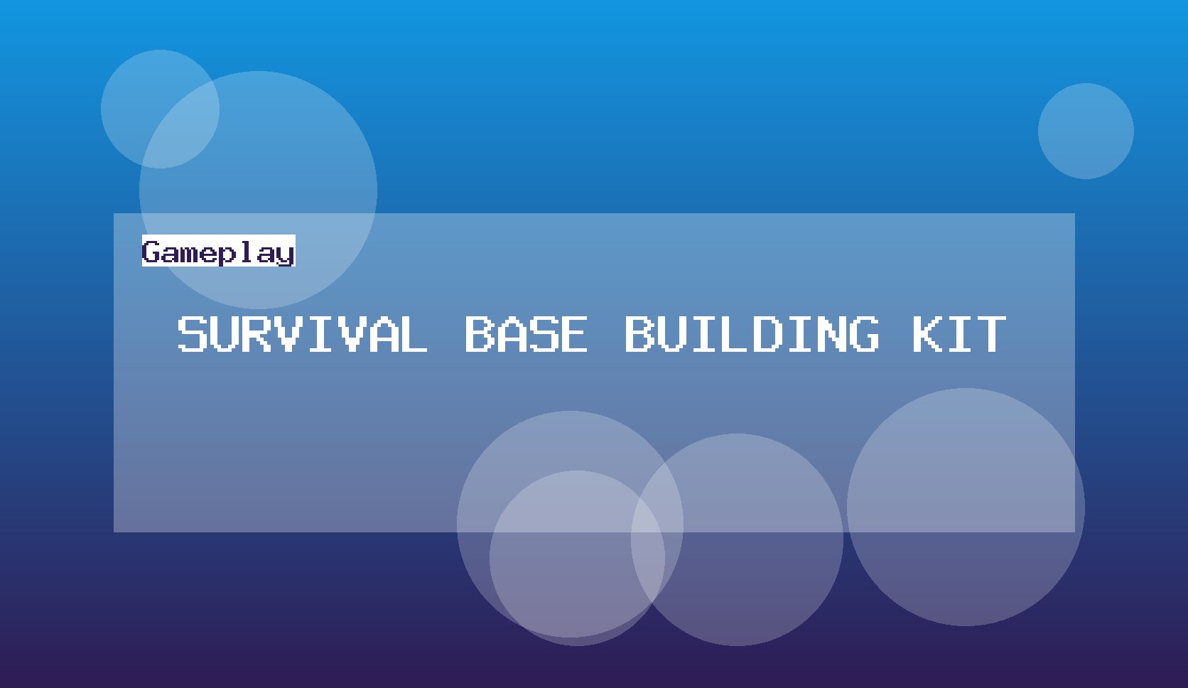 Survival Base Building Kit
